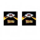 Back To The Future - Cufflinks (Square)