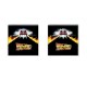 Back To The Future - Cufflinks (Square)
