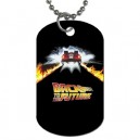 Back To The Future - Double Sided Dog Tag Necklace