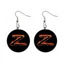 Zorro - Button Earrings
