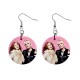 Ab Fab Absolutely Fabulous - Button Earrings