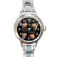 The Beatles - Round Italian Charm Watch
