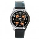 The Beatles - Silver Tone Round Metal Watch