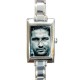 Gerard Butler - Rectangular Italian Charm Watch