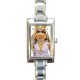The Muppets Miss Piggy - Rectangular Italian Charm Watch