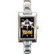 Back To The Future - Rectangular Italian Charm Watch