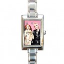 Ab Fab Absolutely Fabulous - Rectangular Italian Charm Watch
