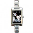 Pinky And The Brain - Rectangular Italian Charm Watch