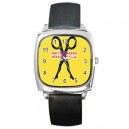 Scissor Sisters - Silver Tone Square Metal Watch