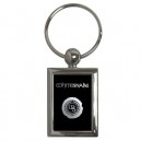 Whitesnake Logo - Rectangle Keyring