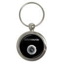 Whitesnake Logo - Round Keyring