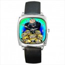 Despicable Me - Silver Tone Square Metal Watch