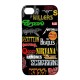Rock Bands - iPhone 4/4s Case With Built In Stand