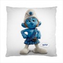 The Smurfs Gutsy Smurf - Soft Cushion Cover