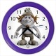 The Smurfs Hackus Smurf - Wall Clock