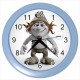 The Smurfs Hackus Smurf - Wall Clock