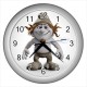 The Smurfs Hackus Smurf - Wall Clock