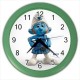 The Smurfs Gutsy Smurf - Wall Clock
