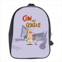 Cow And Chicken - School Bag (Medium)