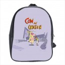 Cow And Chicken - School Bag (Large)