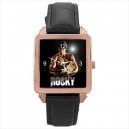 Sylvester Stallone Rocky Balboa - Square Unisex Rose Gold Tone Watch