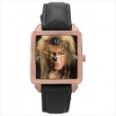 Labyrinth Jareth - Square Unisex Rose Gold Tone Watch