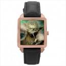 Star Wars Master Yoda - Square Unisex Rose Gold Tone Watch