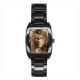 Labyrinth Jareth - Mens Black Stainless Steel Barrel Style Watch