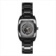 Linkin Park - Mens Black Stainless Steel Barrel Style Watch