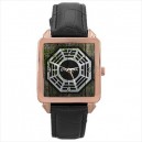 Lost Dharma - Square Unisex Rose Gold Tone Watch