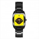 The Kaiser Chiefs - Mens Black Stainless Steel Barrel Style Watch