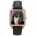 The Beatles John Lennon - Square Unisex Rose Gold Tone Watch