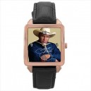 Garth Brooks - Square Unisex Rose Gold Tone Watch