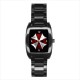 Resident Evil Umbrella Corp - Mens Black Stainless Steel Barrel Style Watch