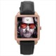 The Big Lebowski - Square Unisex Rose Gold Tone Watch