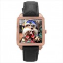 Labyrinth Sir Didymus - Square Unisex Rose Gold Tone Watch