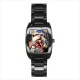 Labyrinth Sir Didymus - Mens Black Stainless Steel Barrel Style Watch