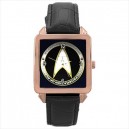 Star Trek Starfleet Command - Square Unisex Rose Gold Tone Watch