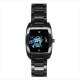 Fringe Glyph - Mens Black Stainless Steel Barrel Style Watch