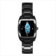 Fringe Glyph - Mens Black Stainless Steel Barrel Style Watch