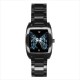 Fringe Glyph - Mens Black Stainless Steel Barrel Style Watch