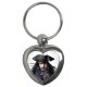 Johnny Depp/Jack Sparrow - Heart Shaped Keyring