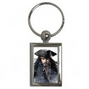 Johnny Depp/Jack Sparrow - Rectangle Keyring