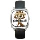 Wile E Coyote - Silver Tone Square Metal Watch