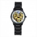 Despicable Me - Mens Black Stainless Steel Round Watch