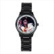 Elvis Presley Aloha - Mens Black Stainless Steel Round Watch