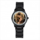 Labyrinth Jareth - Mens Black Stainless Steel Round Watch