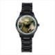 Star Wars Master Yoda - Mens Black Stainless Steel Round Watch