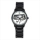 Ayrton Senna - Mens Black Stainless Steel Round Watch
