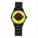 The Kaiser Chiefs - Mens Black Stainless Steel Round Watch